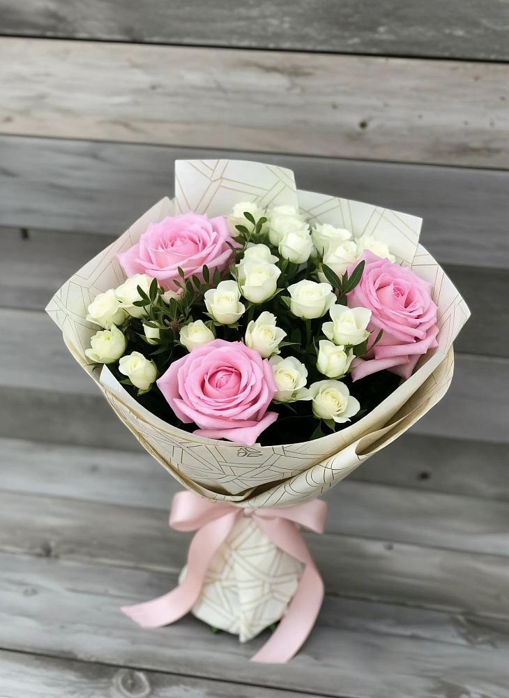 Букет цветов из: Розы в Зеленоградский Пушкинского района