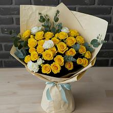 Букет цветов из:  Розы в Зеленоградский Пушкинского района