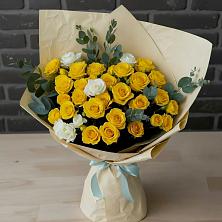 Букет цветов из:  Розы в Зеленоградский Пушкинского района