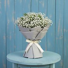 Букет цветов из:  Гипсофила #REPLACE_PRED# Зеленоградский Пушкинского района