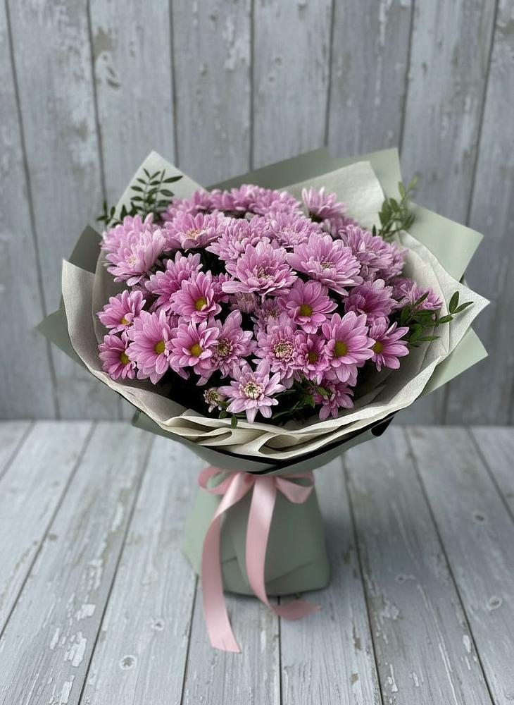 Букет цветов из: Хризантемы в Зеленоградский Пушкинского района