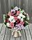 Букет цветов из: Альстромерии, Гвоздики, Розы и Хризантемы в Зеленоградский Пушкинского района