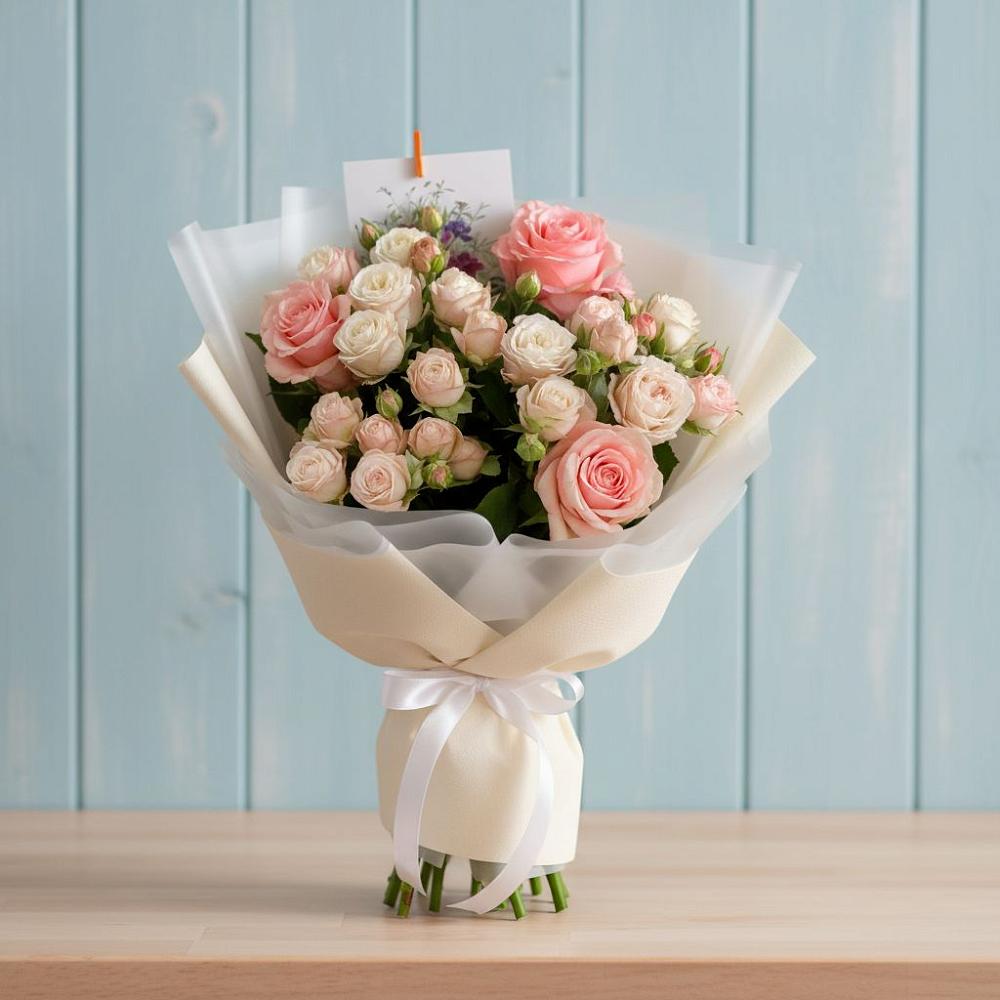 Букет цветов из: Розы в Зеленоградский Пушкинского района