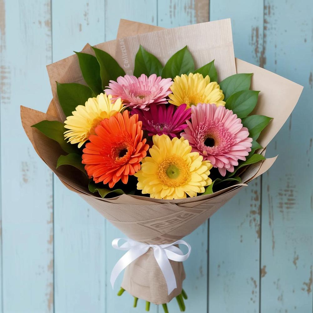 Букет цветов из: Герберы в Зеленоградский Пушкинского района