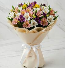 Букет цветов из:  Альстромерии в Зеленоградский Пушкинского района