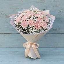 Букет цветов из:  Гвоздики #REPLACE_PRED# Зеленоградский Пушкинского района