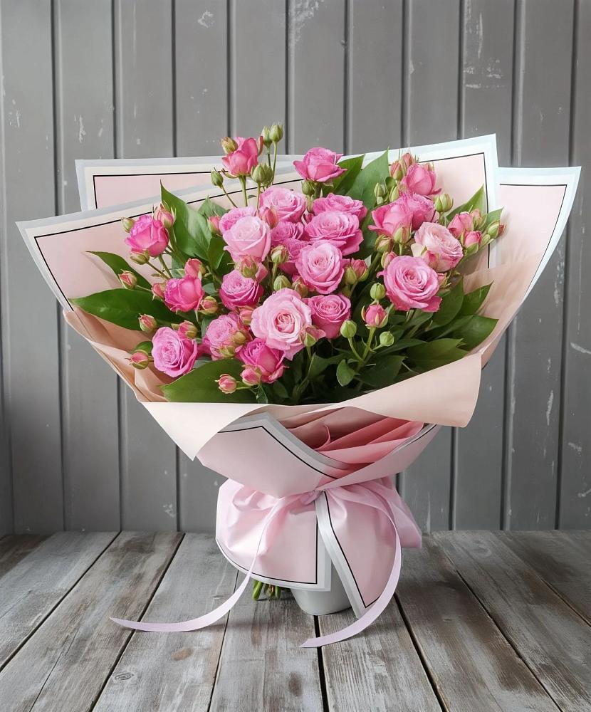 Букет Розовый кустик в Зеленоградский Пушкинского района