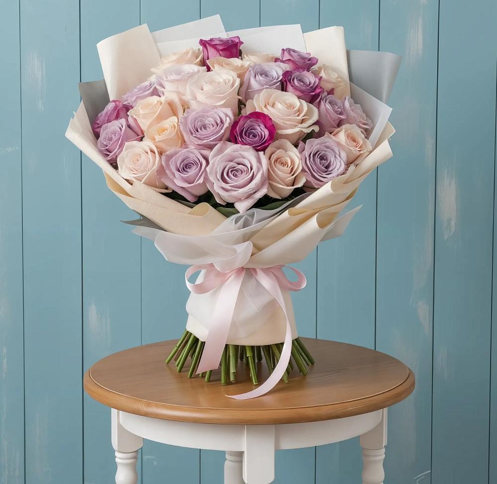 Букет цветов из: Розы в Зеленоградский Пушкинского района