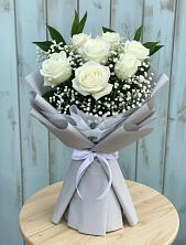 Букет цветов из:  Розы в Зеленоградский Пушкинского района