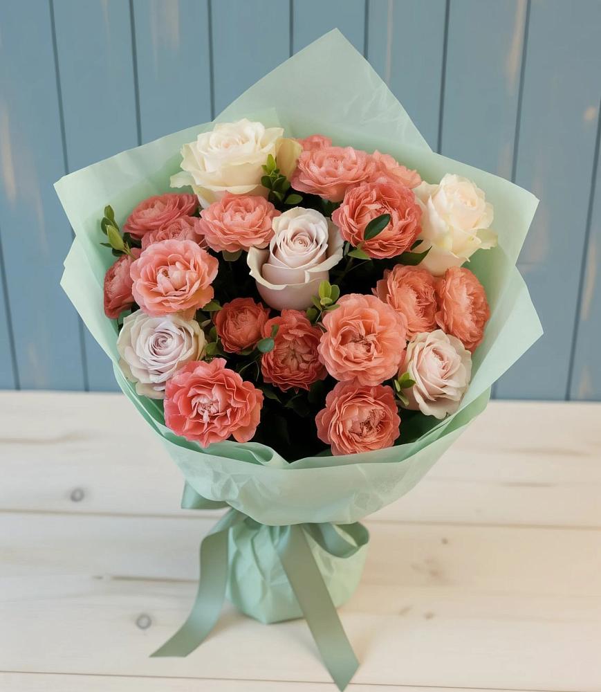 Букет цветов из: Розы в Зеленоградский Пушкинского района