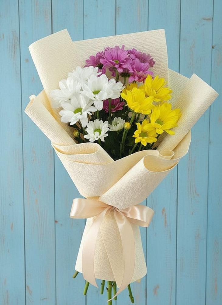 Букет цветов из: Хризантемы в Зеленоградский Пушкинского района