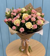 Букет цветов из:  Розы в Зеленоградский Пушкинского района