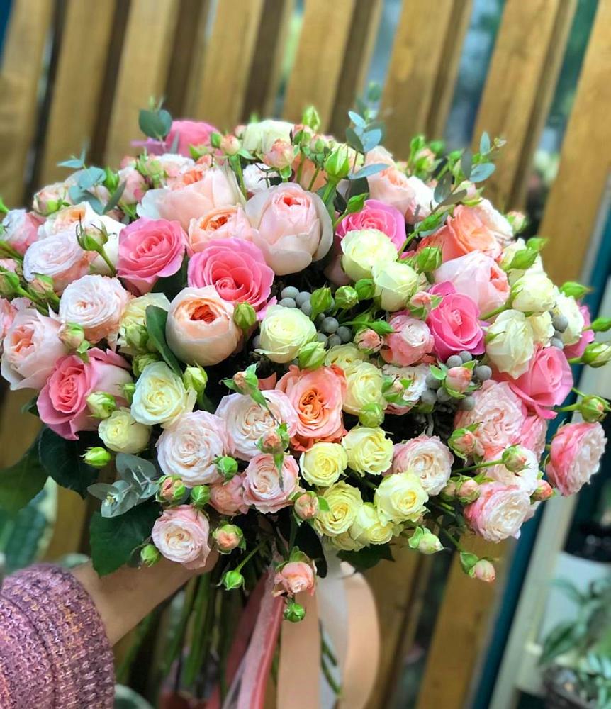 Букет цветов из: Розы в Зеленоградский Пушкинского района