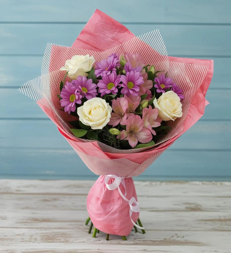 Букет цветов из: Герберы в Зеленоградский Пушкинского района