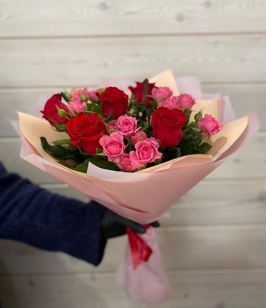 Букет цветов из: Розы в Зеленоградский Пушкинского района