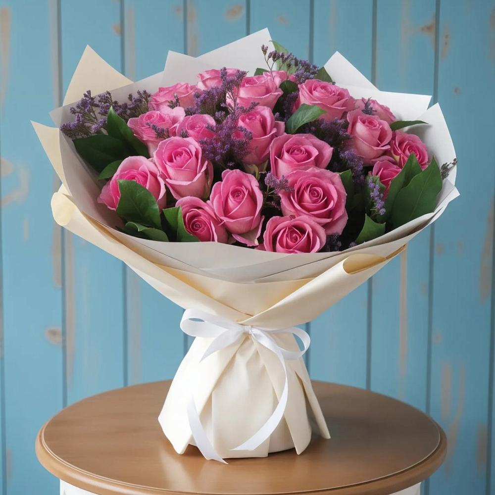 Букет цветов из: Розы в Зеленоградский Пушкинского района