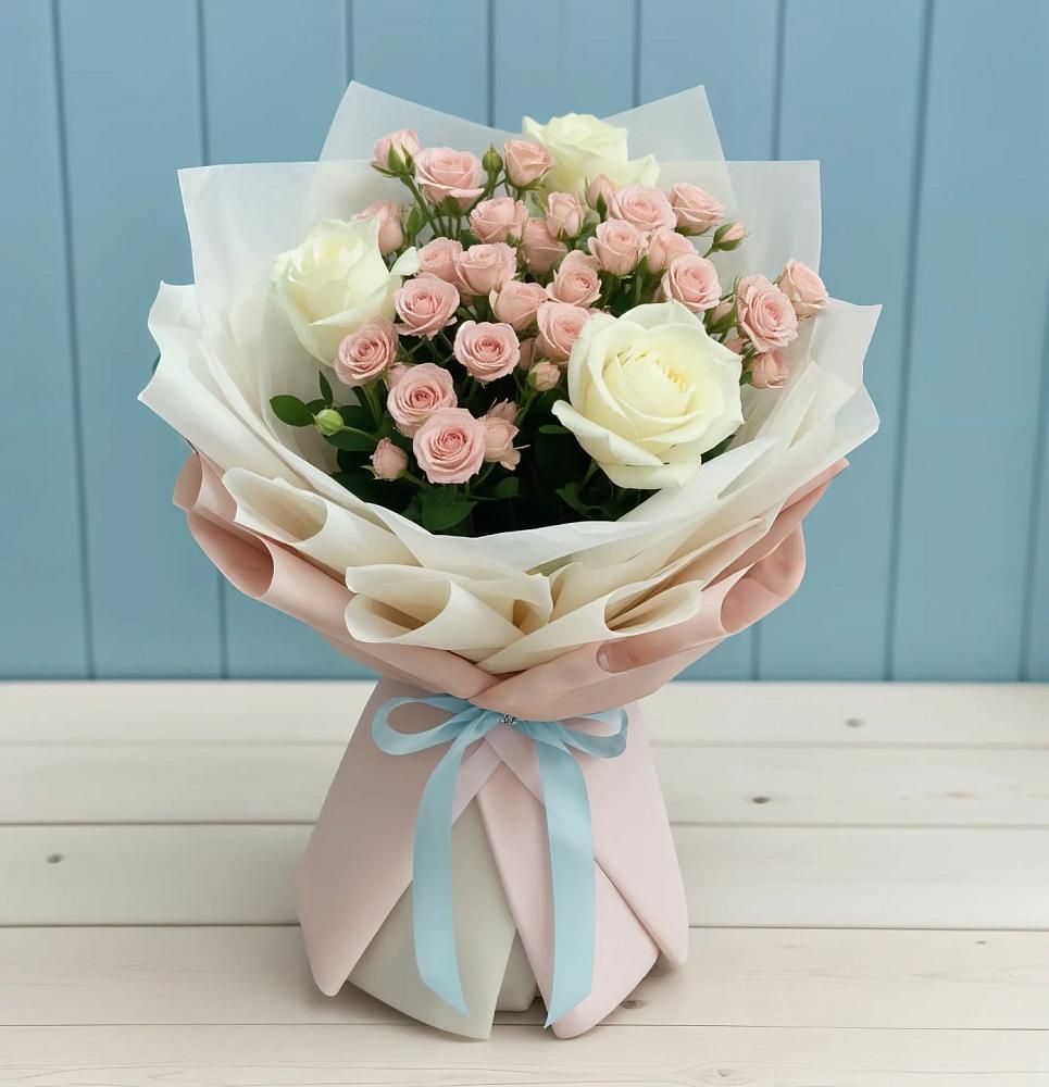 Букет цветов из: Розы в Зеленоградский Пушкинского района