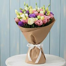 Букет цветов из:  Лизиантусы #REPLACE_PRED# Зеленоградский Пушкинского района