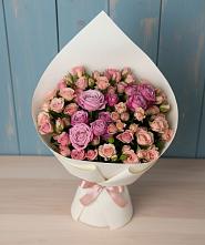 Букет цветов из:  Розы #REPLACE_PRED# Зеленоградский Пушкинского района