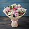 Букет цветов из: Хризантемы, Альстромерии и Розы в Зеленоградский Пушкинского района